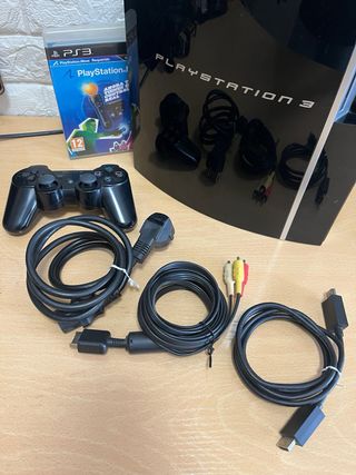 Playstation 3 + Mando + Cámara + Juego