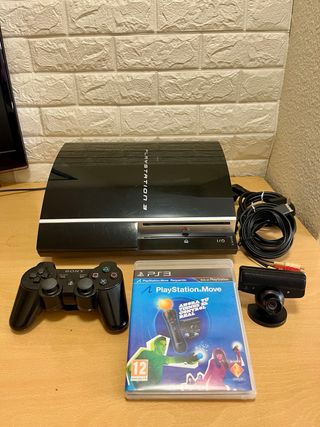 Playstation 3 + Mando + Cámara + Juego