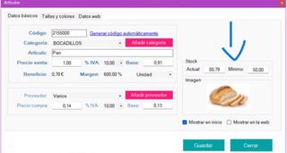 TPV con pantalla, teclado y balanza