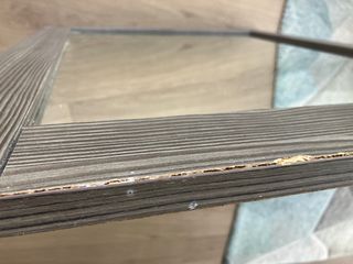 Espejo de pared gris