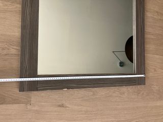 Espejo de pared gris