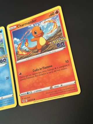 Trio Starter Pokemon GO Carte Pokemon