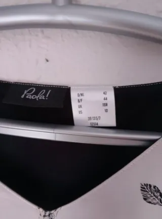 Vestido cóctel punto y gasa floral