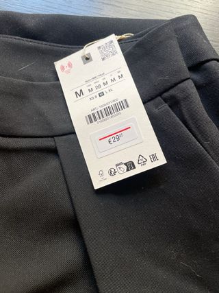 Pantalón Zara Pinzas T.M