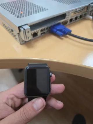 Apple Watch Negro/Plateado