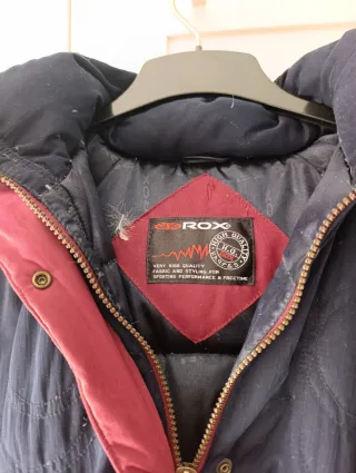 Anorak de nieve con capucha desmontable