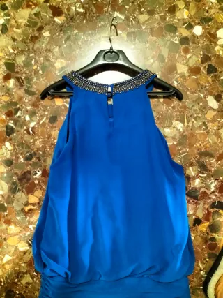 Vestido de fiesta azul sin estrenar
