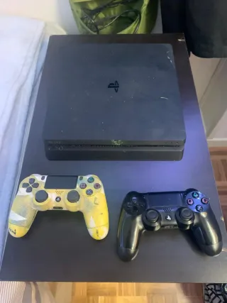 PS4 Slim 500GB + 2 Mandos