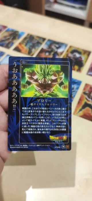 Colección de cartas Dragon Ball