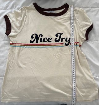 Camiseta Pull&Bear S/M Estampada