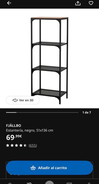 Estantería IKEA FJÄLLBO