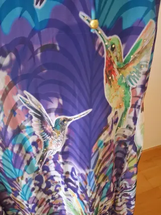 Vestido Largo Lola Casademunt Talla L. Nuevo