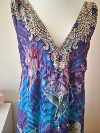 Vestido Largo Lola Casademunt Talla L. Nuevo