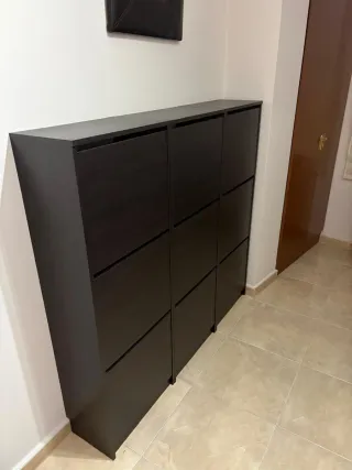 3 Zapateros Muebles Madera Marrón,vengue,135x49x28