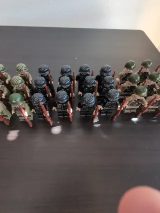 LEGO Militar Compatible WW2 EEUU, Rusos, Alemanes