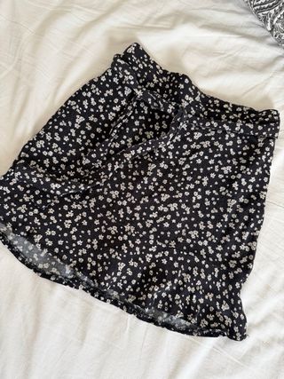 Saia-calção floral Pull&Bear XS