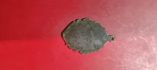 Antigua medalla Virgen de Fátima bronce. R