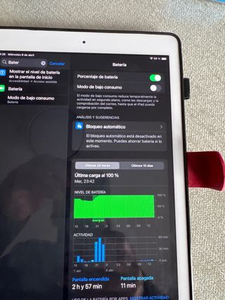 iPad 6.ª gen Oro + Funda