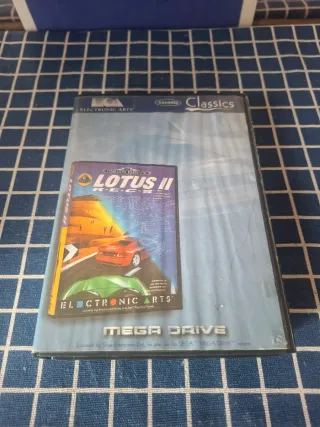 MEGADRIVE LOTUS 2 R.E.C.S. ORIGINAL COMPLETO