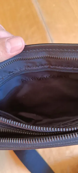 Riñonera Emporio Armani Negra