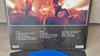 Iron Maiden Live at the Palladium LP Vinilo Azul