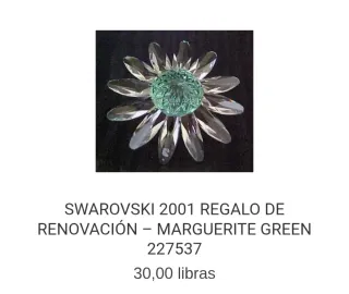 Figura Swarovski Margarita Original