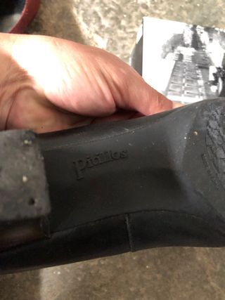 Zapatos de tacón Pitillo negros talla 40