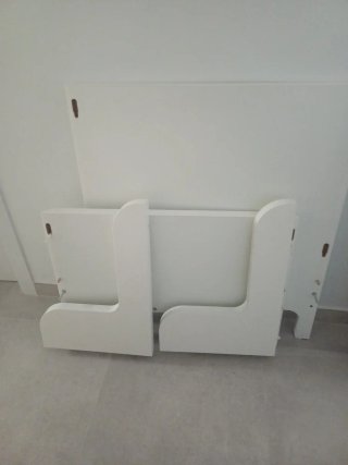 Cama extensible BUSUNGE Blanca IKEA