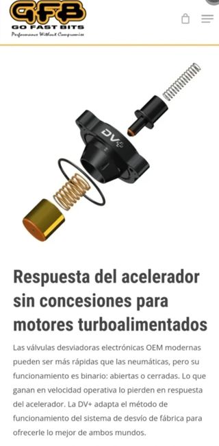 Válvula descarga GFB DV+ T9351