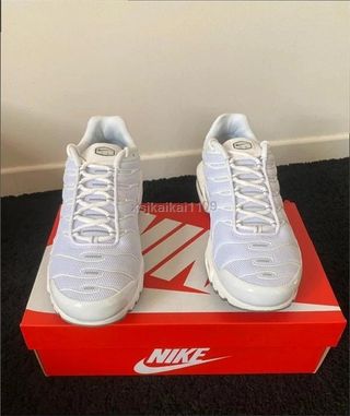 Nike Air Max Plus Talla 40 Blancas