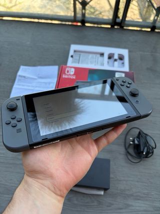 Nintendo Switch V2 Grigio Completa