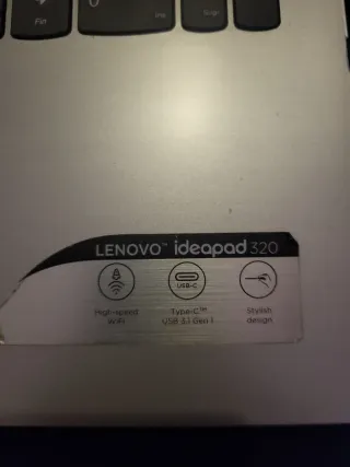 Portátil Lenovo Ideapad 390 Plata