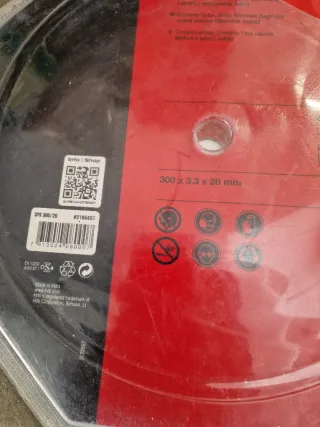 Disco HILTI SPX 300/20