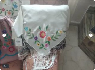 Refajo Huestana Niña Bordado Multicolor