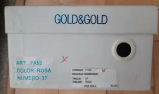 Mules Gold&Gold con pedrería