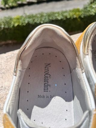 Nero Giardini Sneakers Donna Giallo/Bianco
