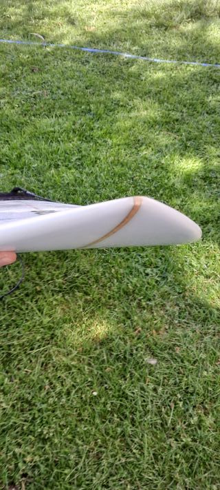 Tabla de surf SACRE con leash y pads