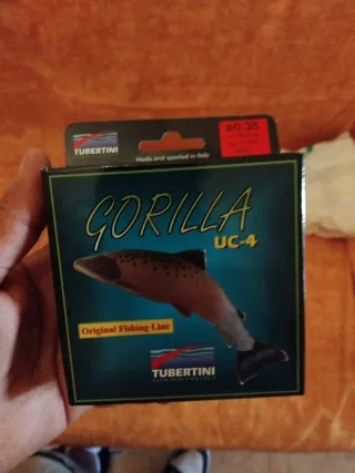 Hilos de pesca Tubertini y Mitchell