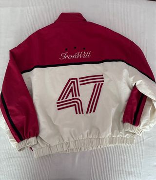 Conjunto cazadora y sudaderas niña