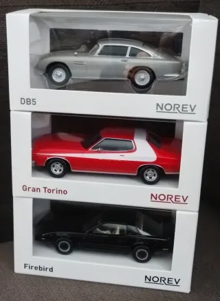 Tris Modellini Iconici TV Norev