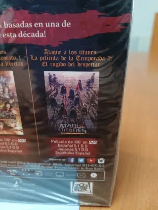 Ataque a los Titanes Colección Películas DVD