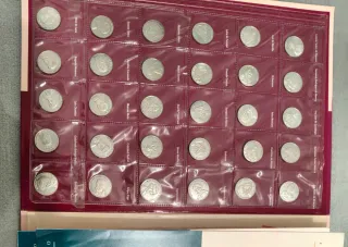 Monedas de plata conmemorativas