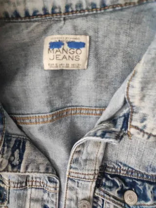 Cazadora vaquera Mango Talla S