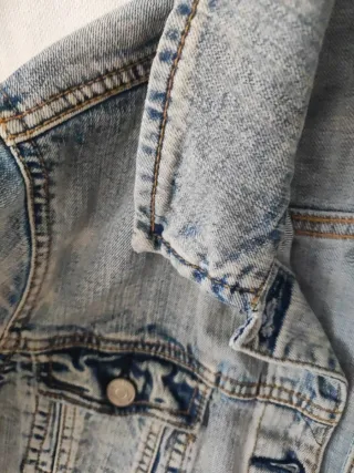 Cazadora vaquera Mango Talla S