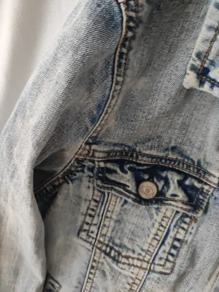 Cazadora vaquera Mango Talla S