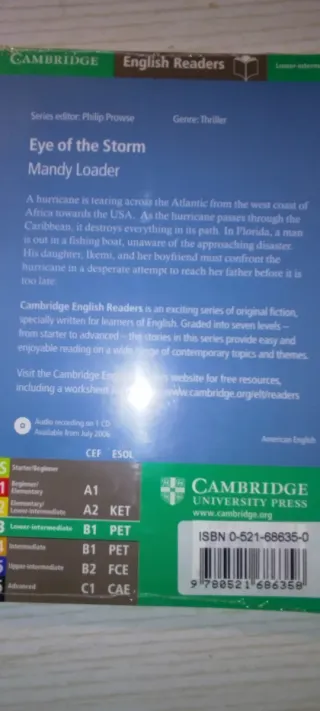 Eye of the Storm Level 3 (Cambridge English Rea...