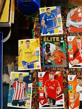 Lote cromos Adrenalyn LaLiga Madrid Bilbao