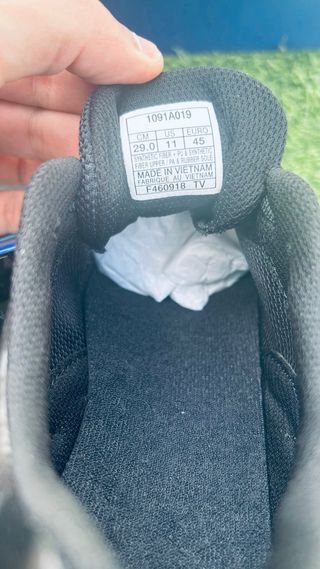 Zapatillas Atletismo Asics Talla 45 Negras