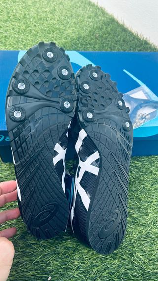 Zapatillas Atletismo Asics Talla 45 Negras