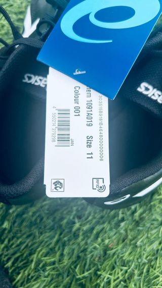 Zapatillas Atletismo Asics Talla 45 Negras